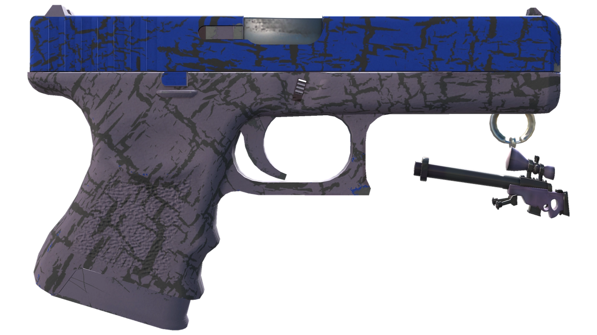 Glock-18 | Синяя трещина (Прямо с завода)