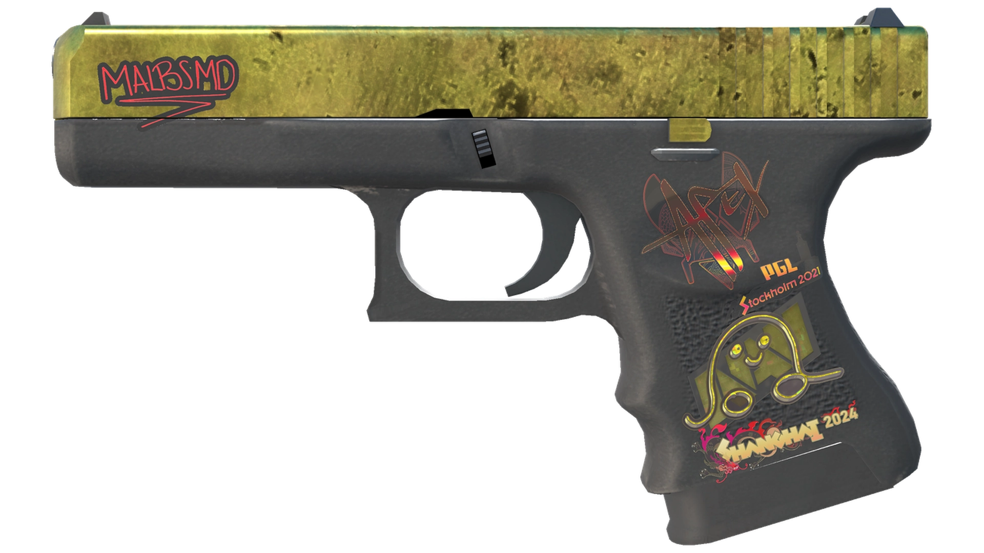 Glock-18 | Brass (Minimal Wear)