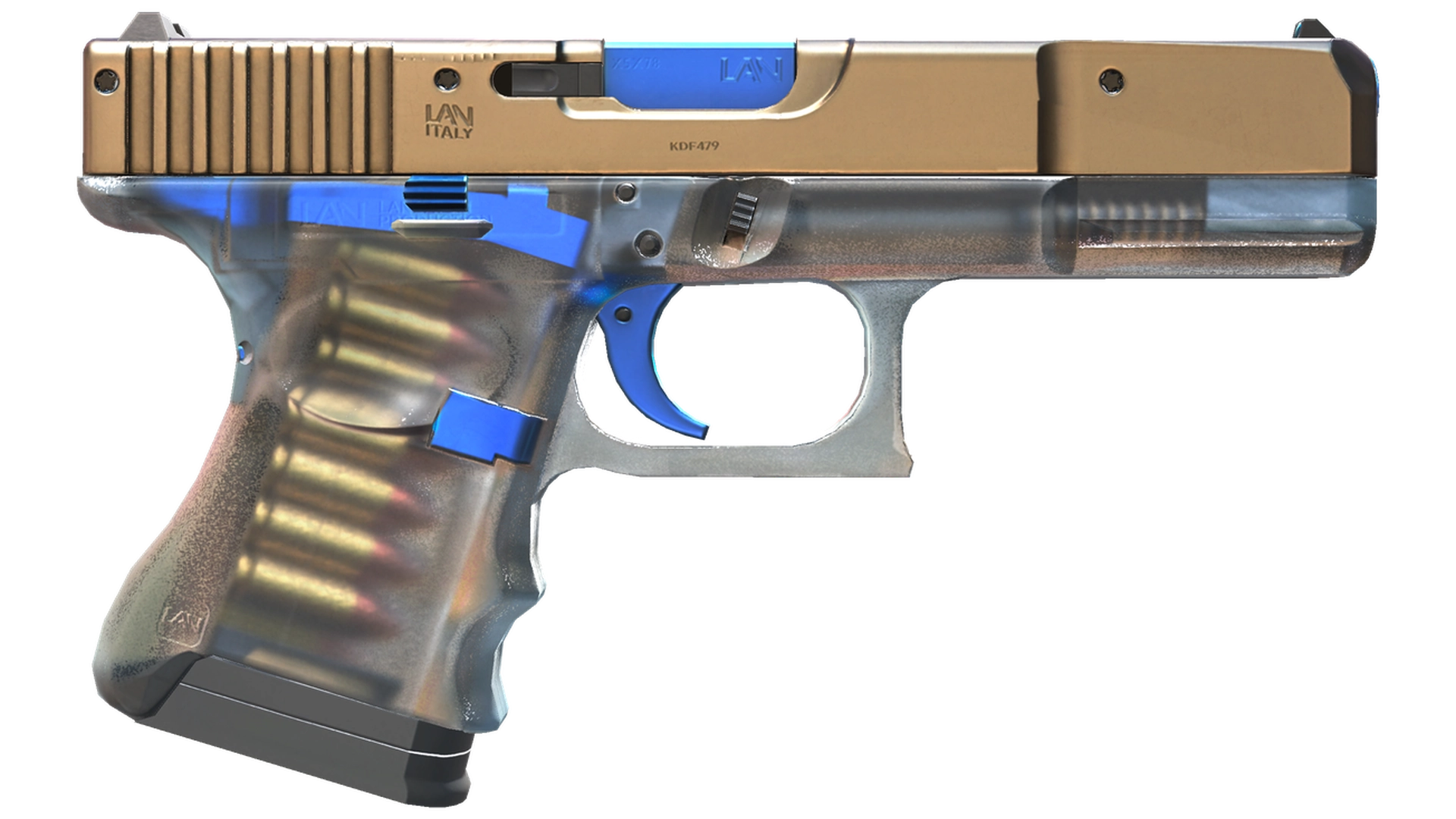 Glock-18 | Clear Polymer (Factory New)