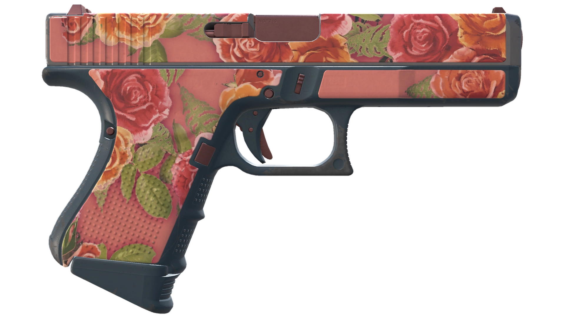 Glock-18 | Coral Bloom (После полевых испытаний)