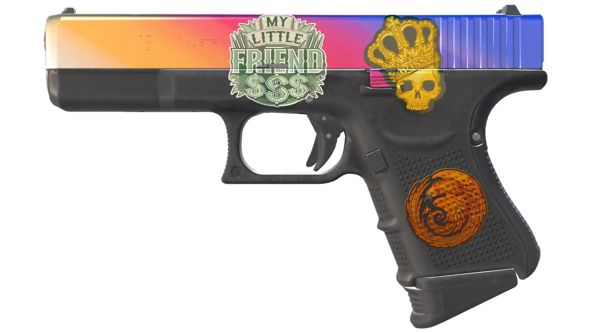 Glock-18 | Градиент (Прямо с завода)