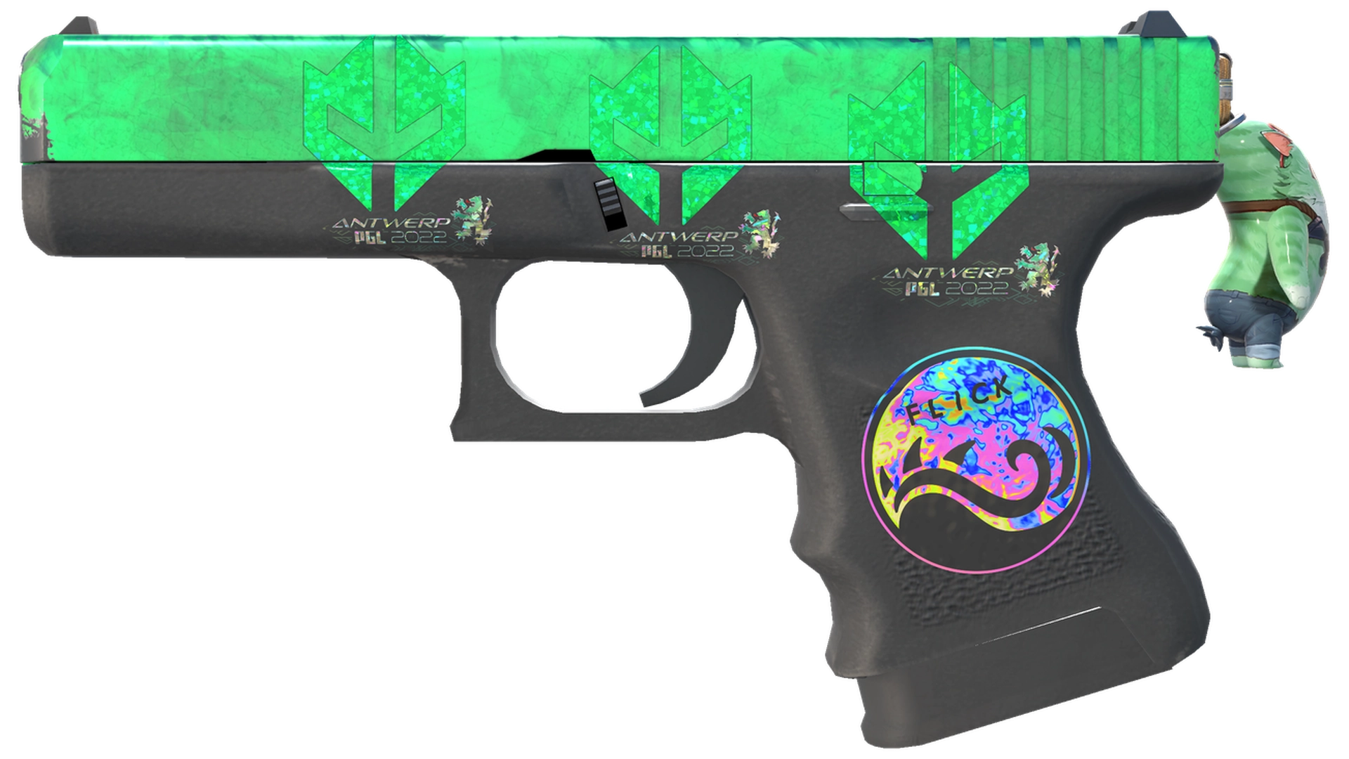 Glock-18 | Gamma Doppler Emerald (Field-Tested)