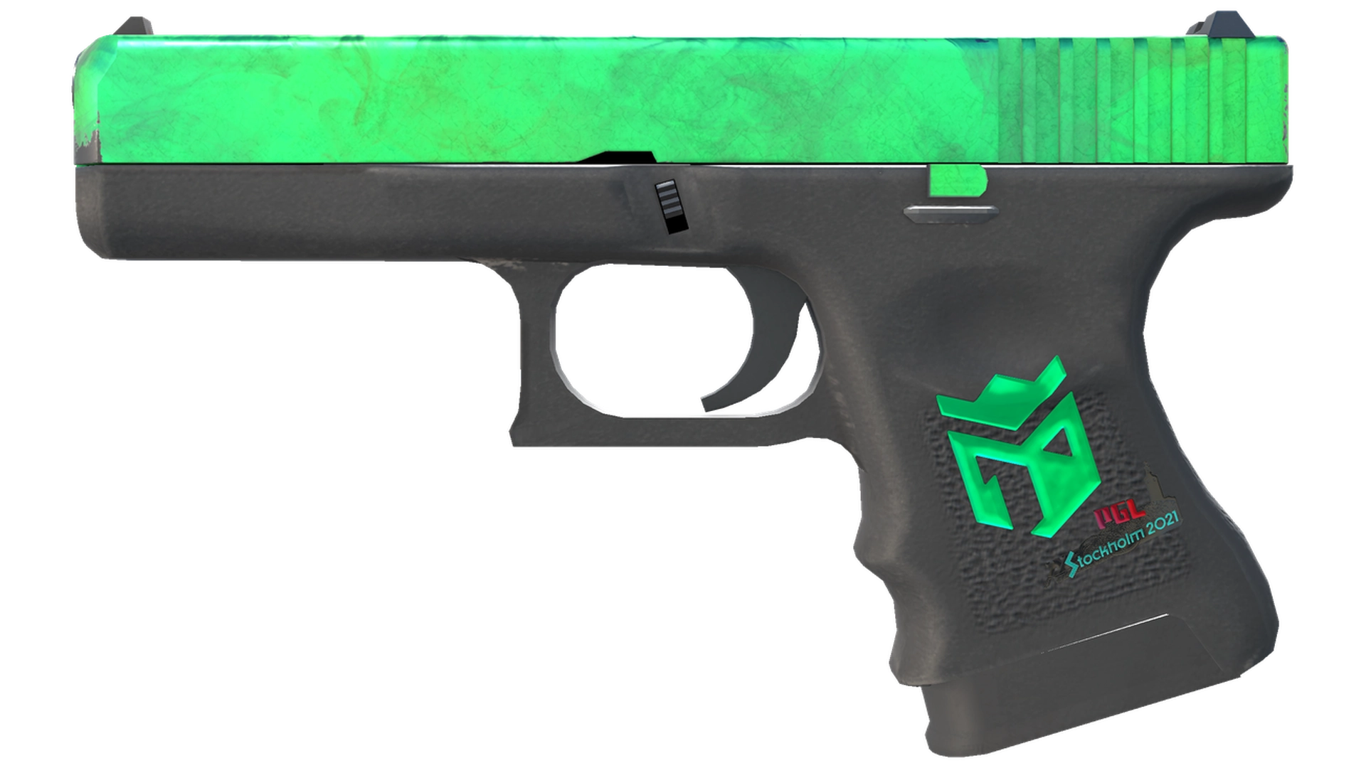 Glock-18 | Gamma Doppler Emerald (Minimal Wear)