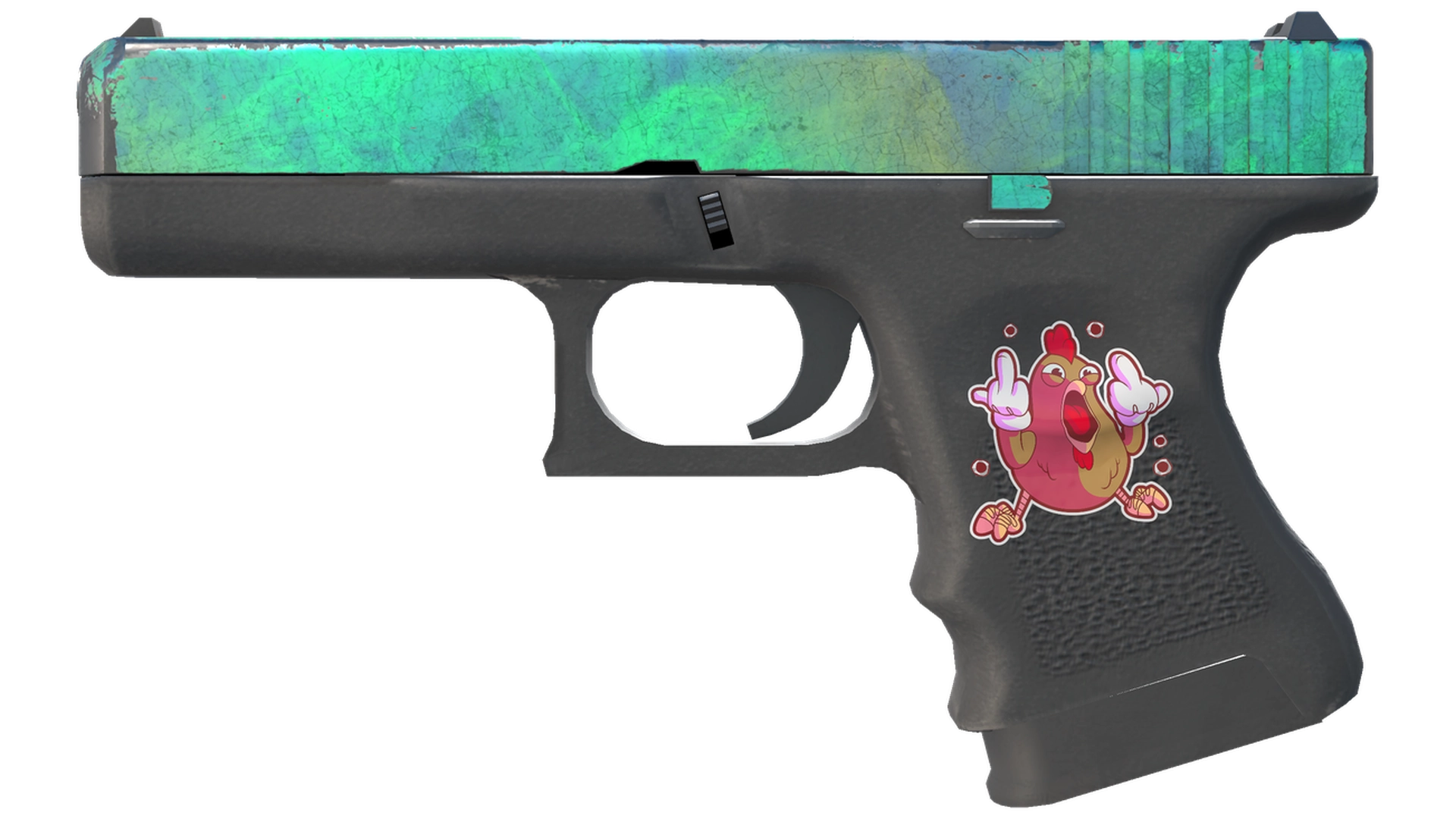Glock-18 | Гамма-волны (Закалённое в боях)
