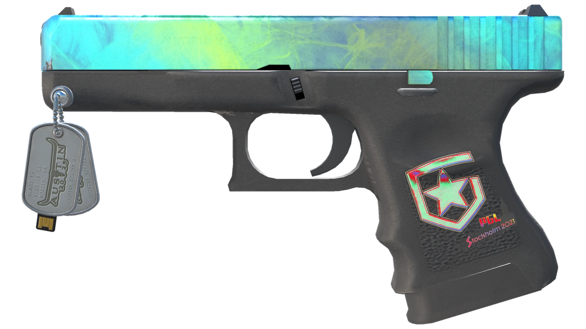 Glock-18 | Gamma Doppler Phase 4 (Factory New)