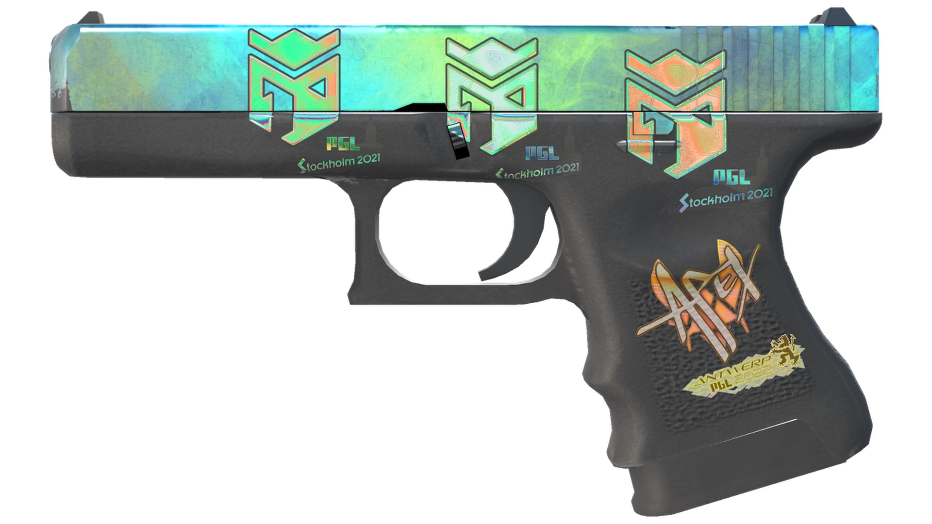 Glock-18 | Гамма-волны (После полевых испытаний)