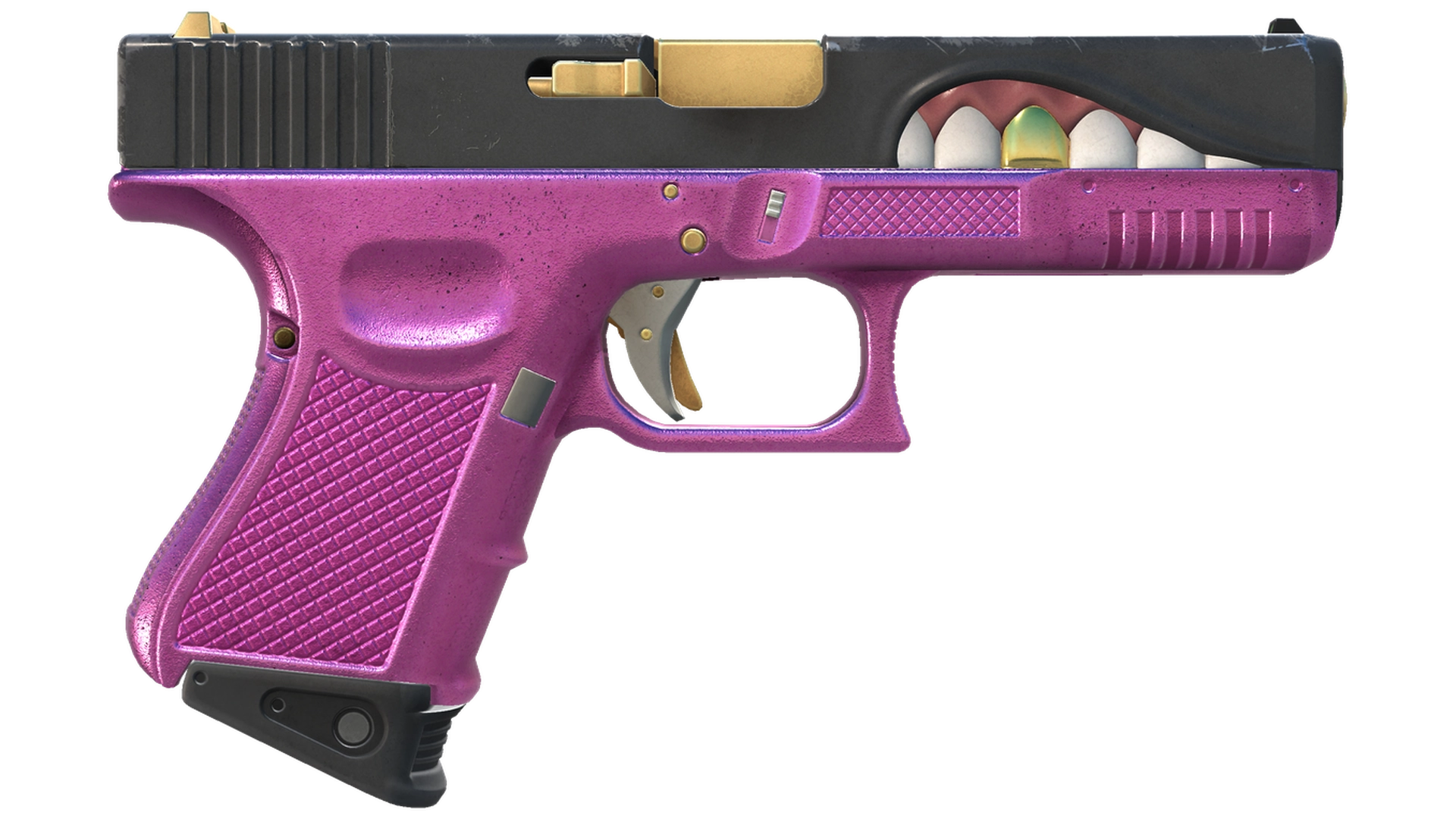 Glock-18 | Gold Toof (Minimal Wear)