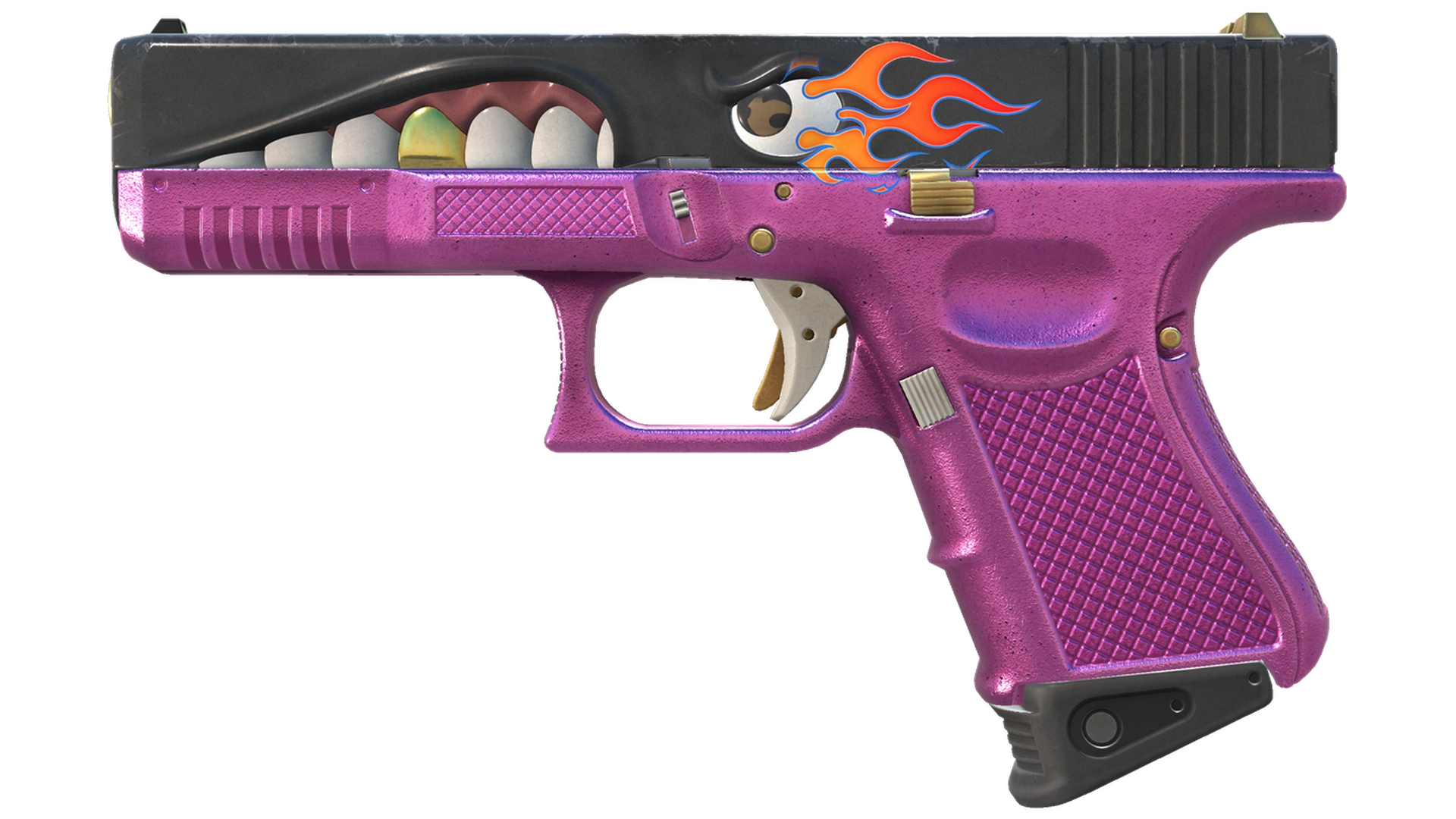 Glock-18 | Gold Toof (Minimal Wear)