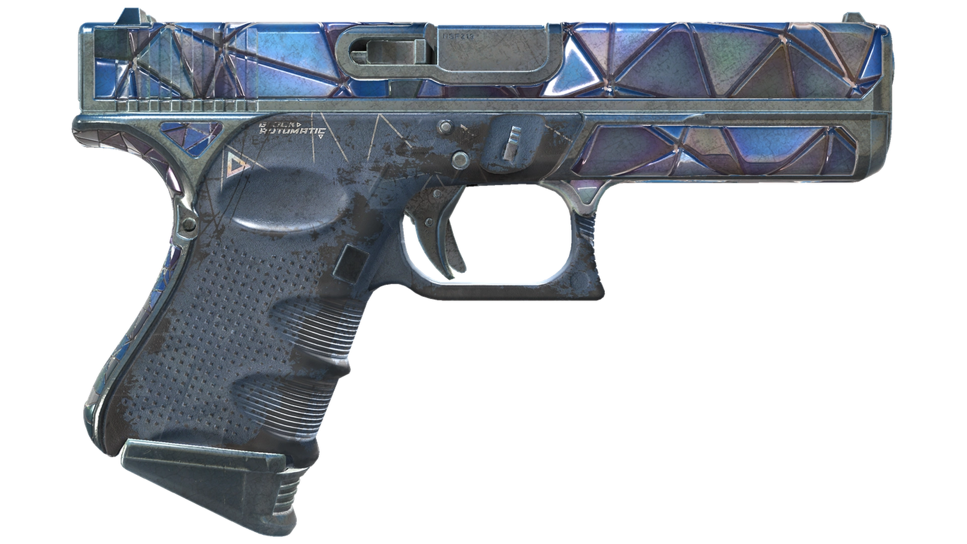 Glock-18 | Mirror Mosaic (Battle-Scarred)