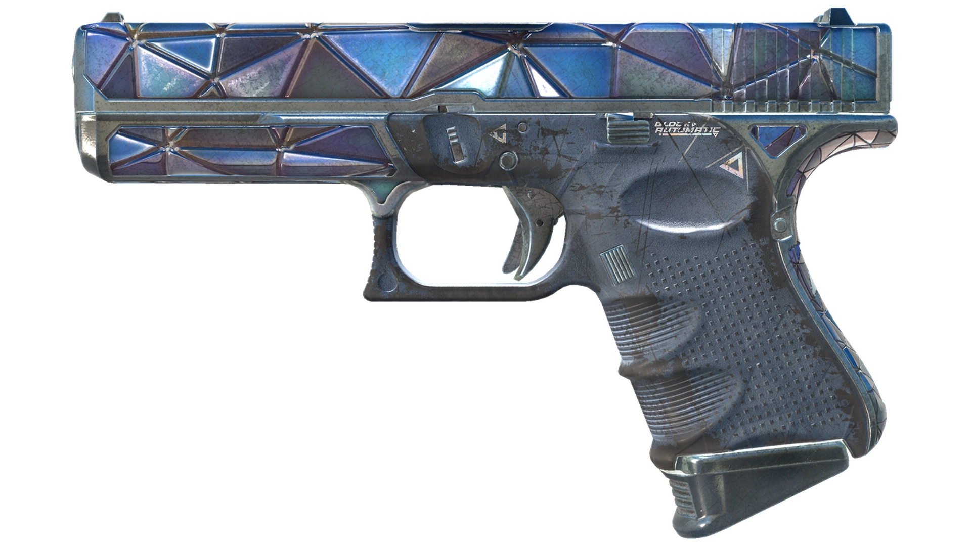 Glock-18 | Mirror Mosaic (Battle-Scarred)