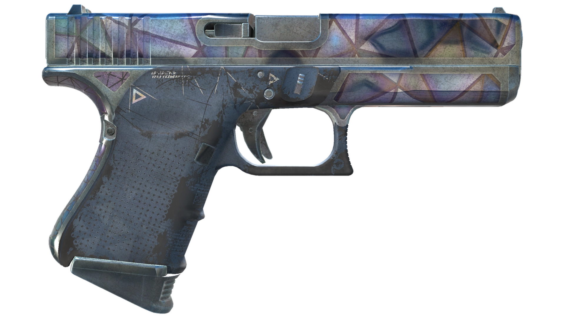 Glock-18 | Mirror Mosaic (Battle-Scarred)
