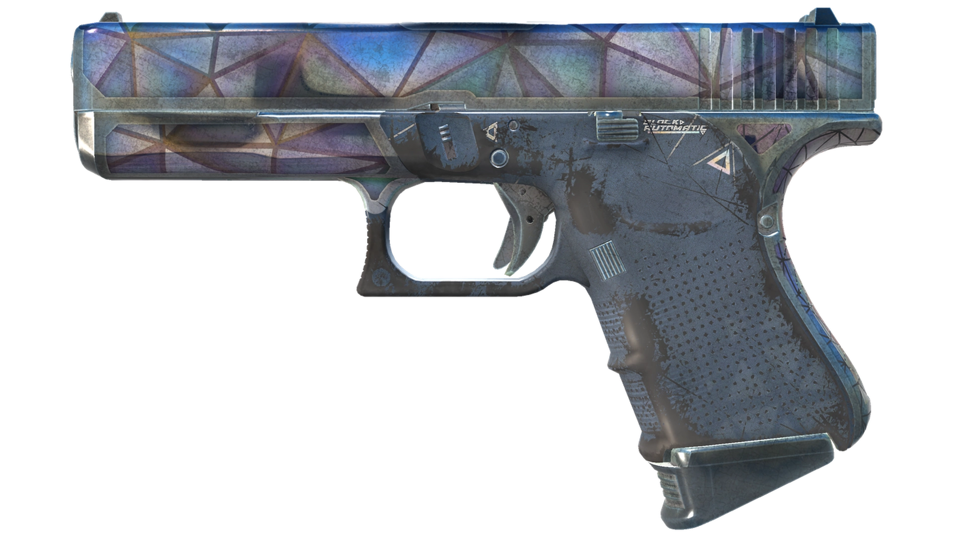 Glock-18 | Mirror Mosaic (Battle-Scarred)