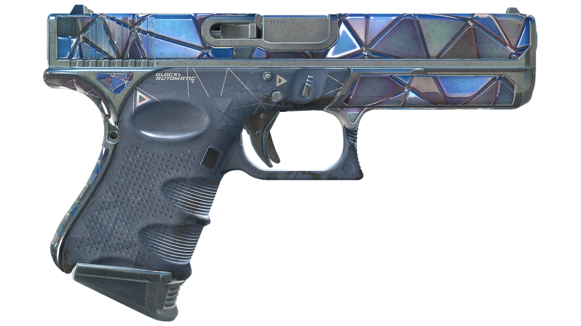 Glock-18 | Mirror Mosaic (Well-Worn)