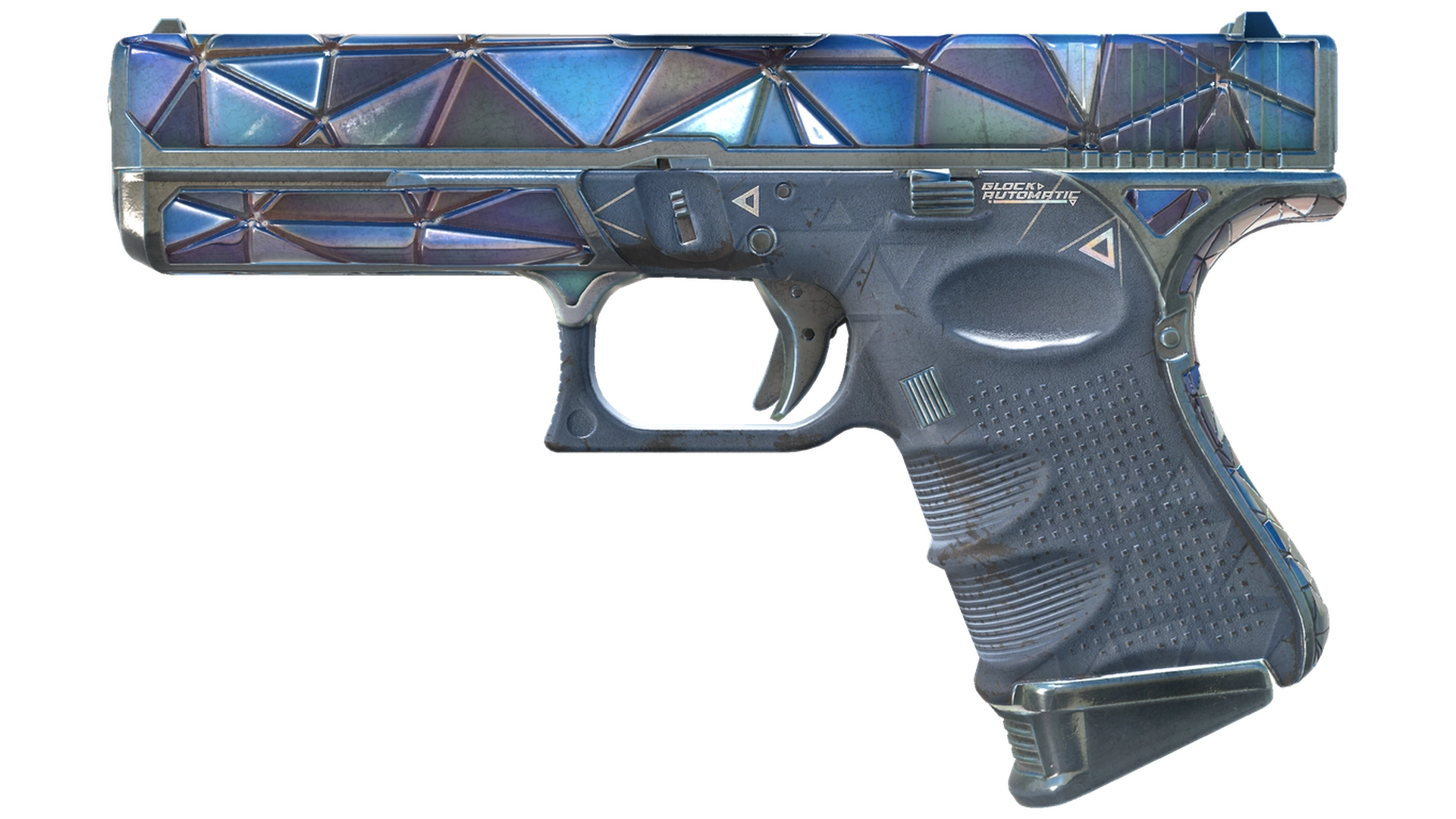 Glock-18 | Mirror Mosaic (Well-Worn)