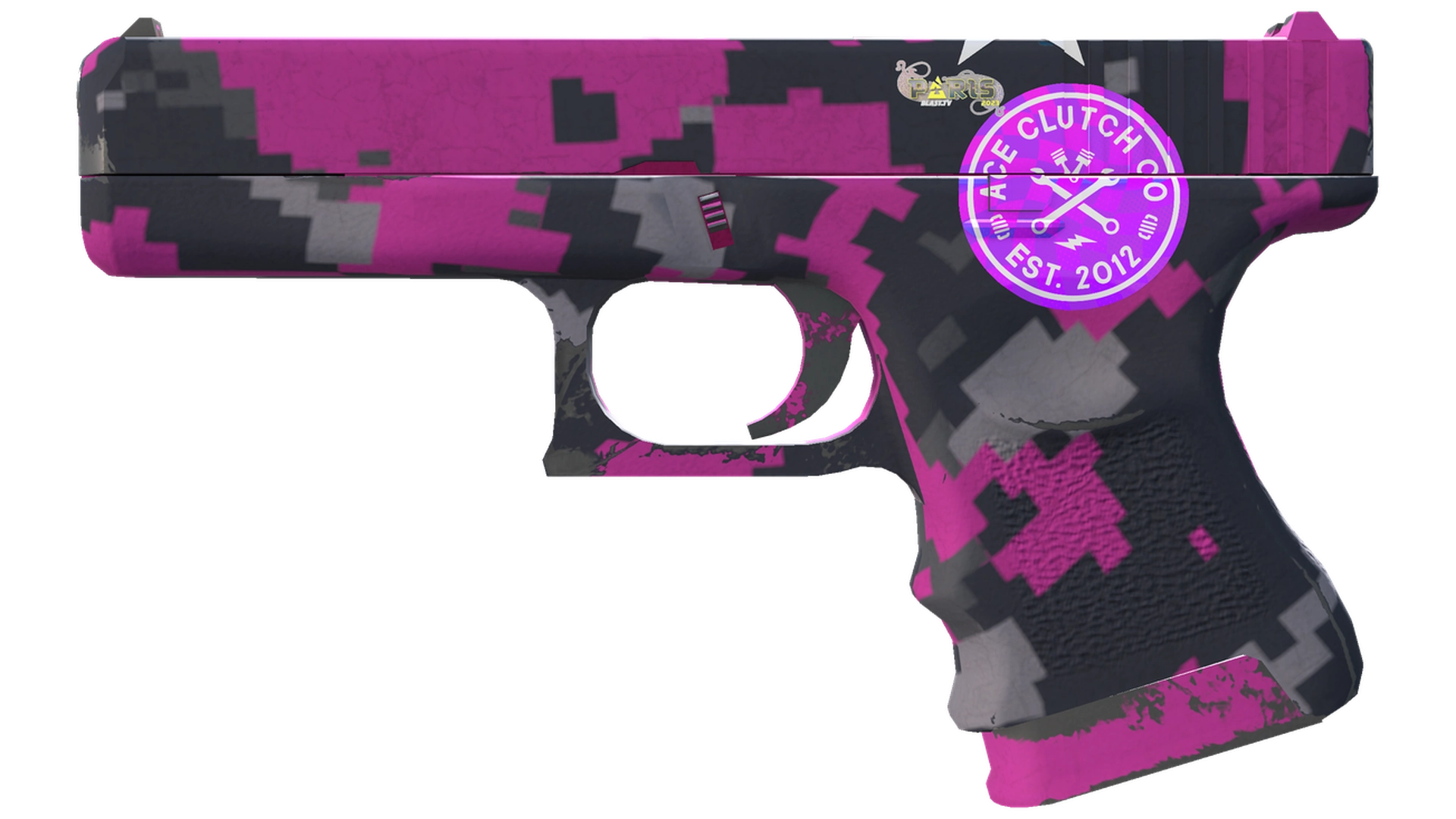 Glock-18 | Pink DDPAT (Minimal Wear)