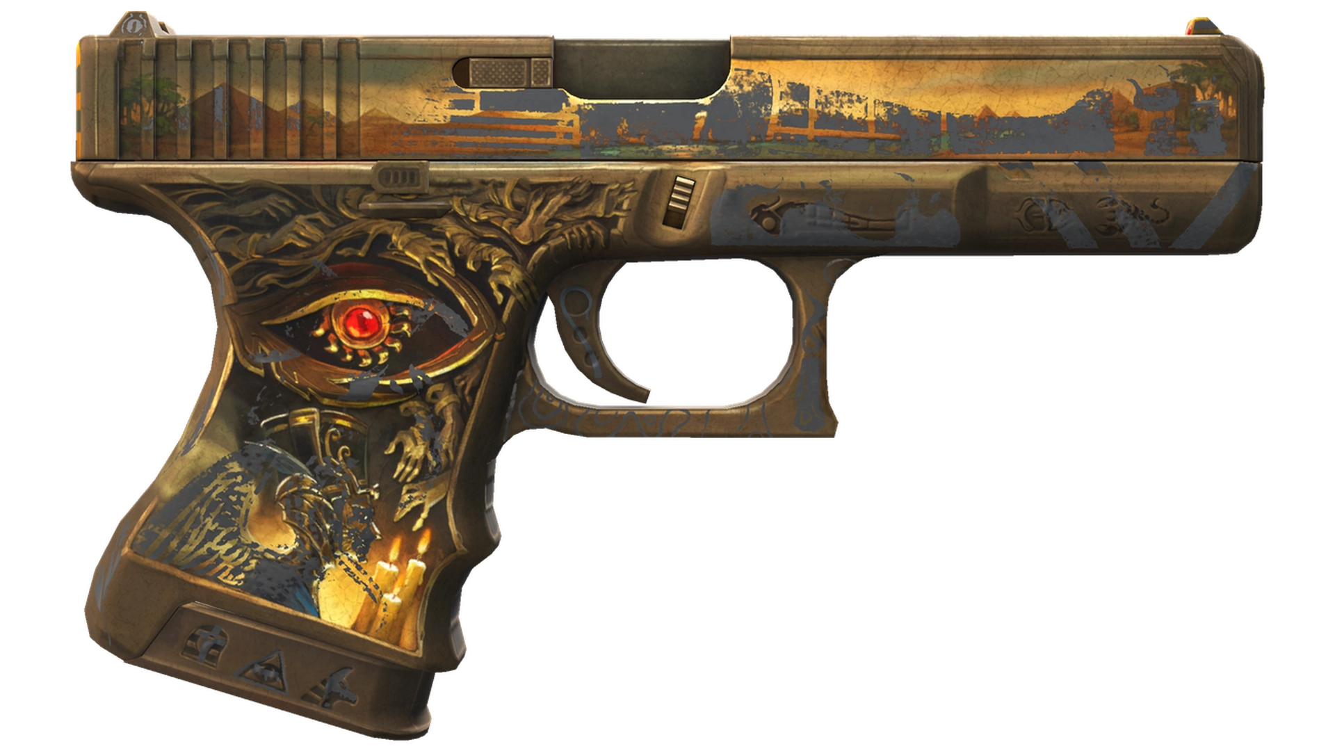 Glock-18 | Ramese's Reach (Battle-Scarred)