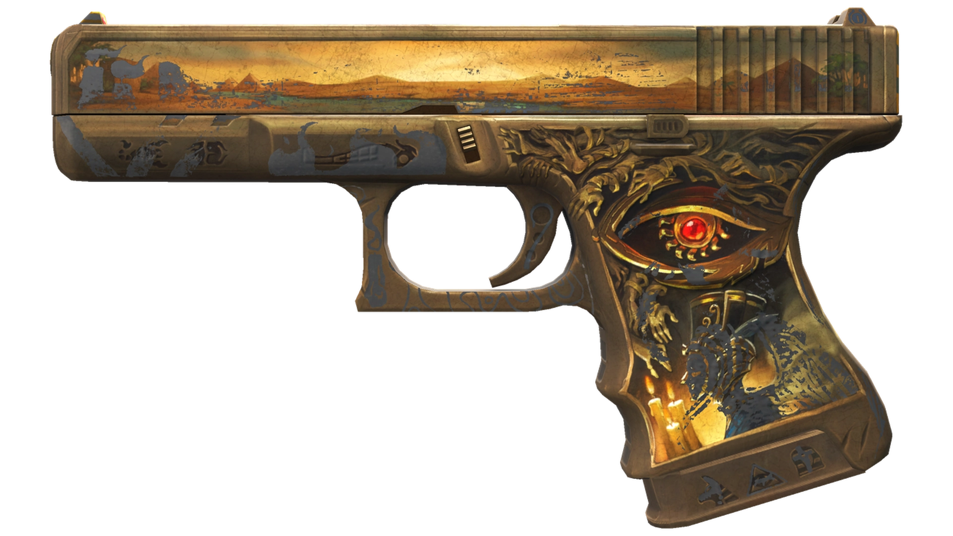 Glock-18 | Ramese's Reach (Battle-Scarred)