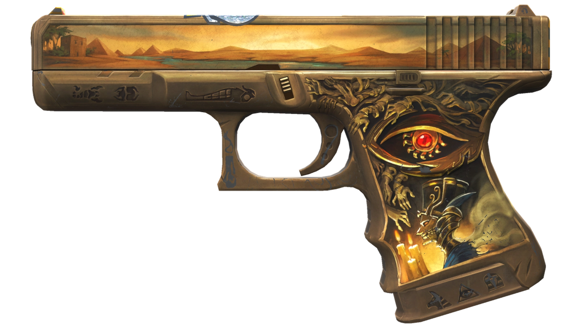 Glock-18 | Ramese's Reach (После полевых испытаний)