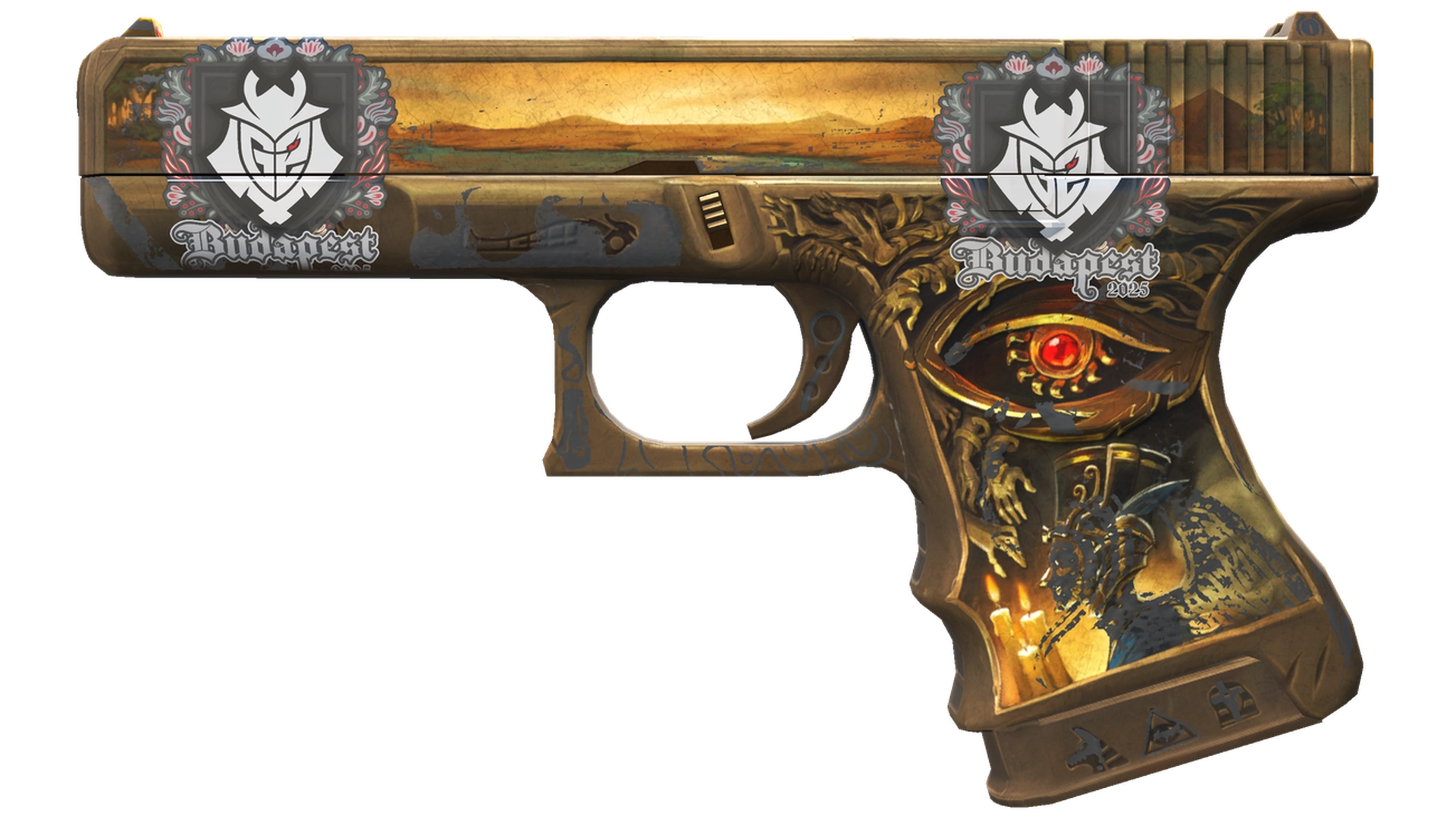 Glock-18 | Ramese's Reach (Well-Worn)
