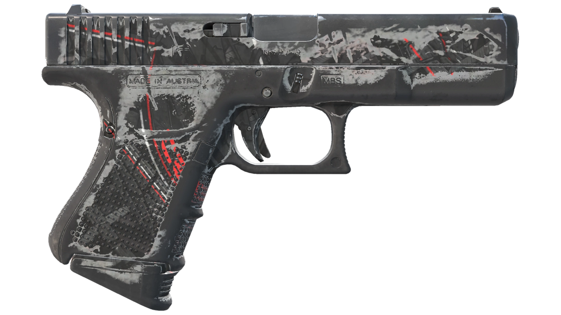 Glock-18 | Red Tire (Battle-Scarred)