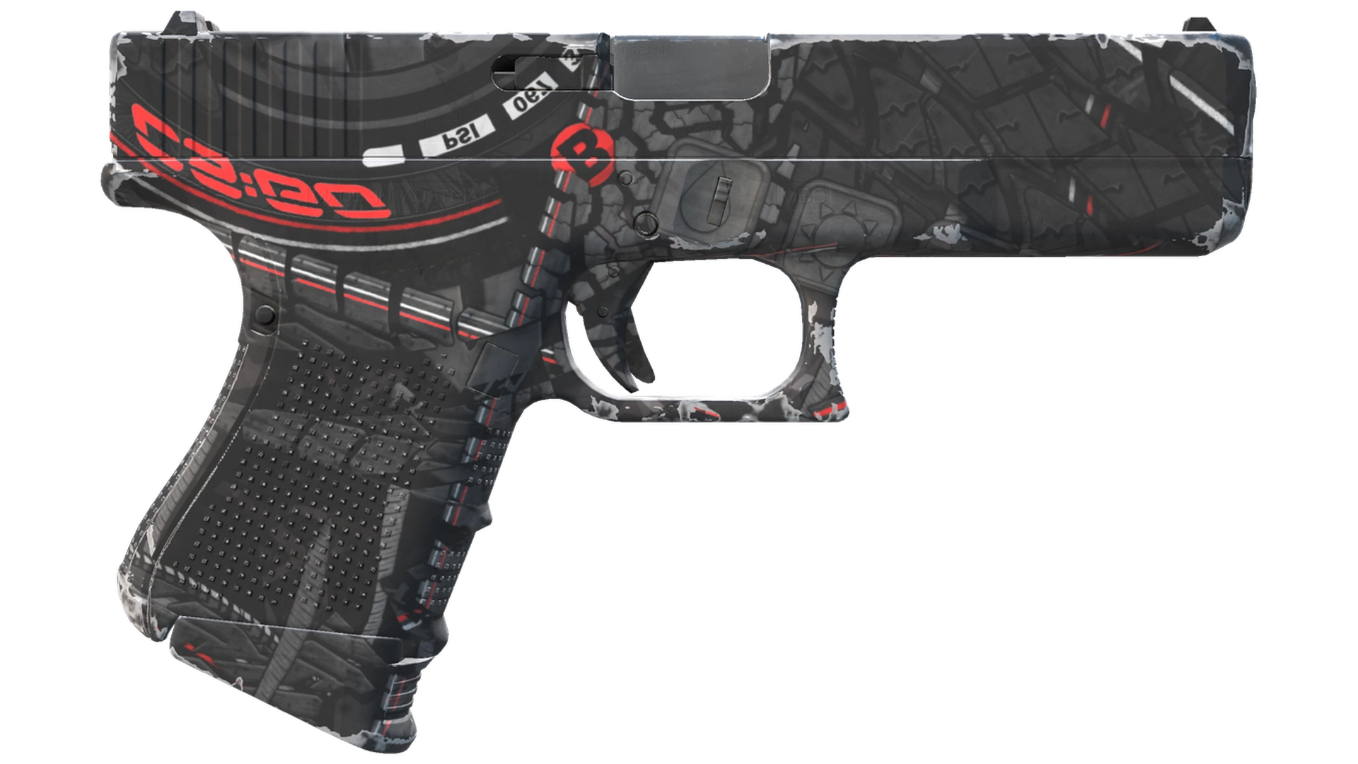 Glock-18 | Red Tire (Factory New)