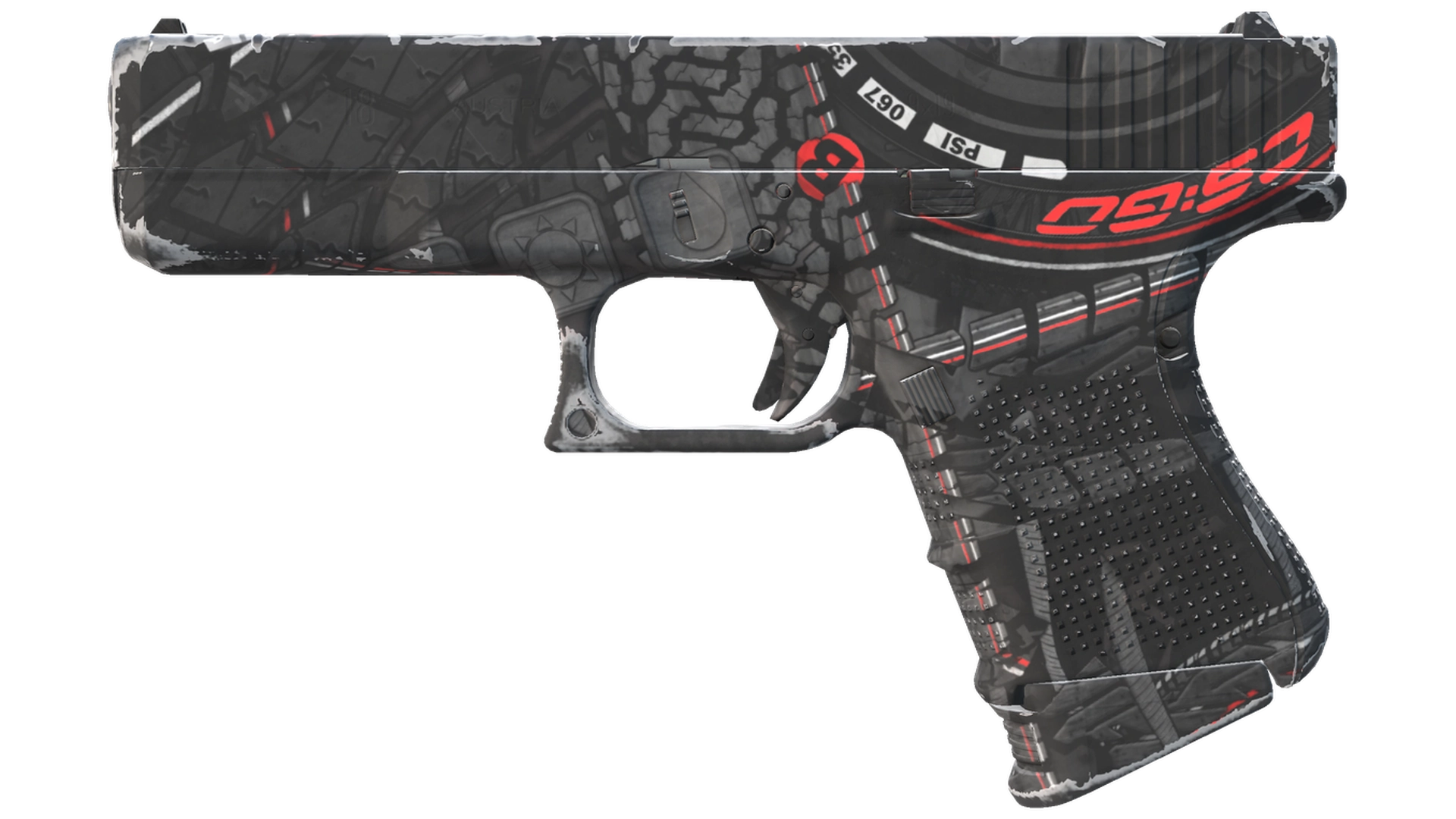 Glock-18 | Red Tire (Factory New)