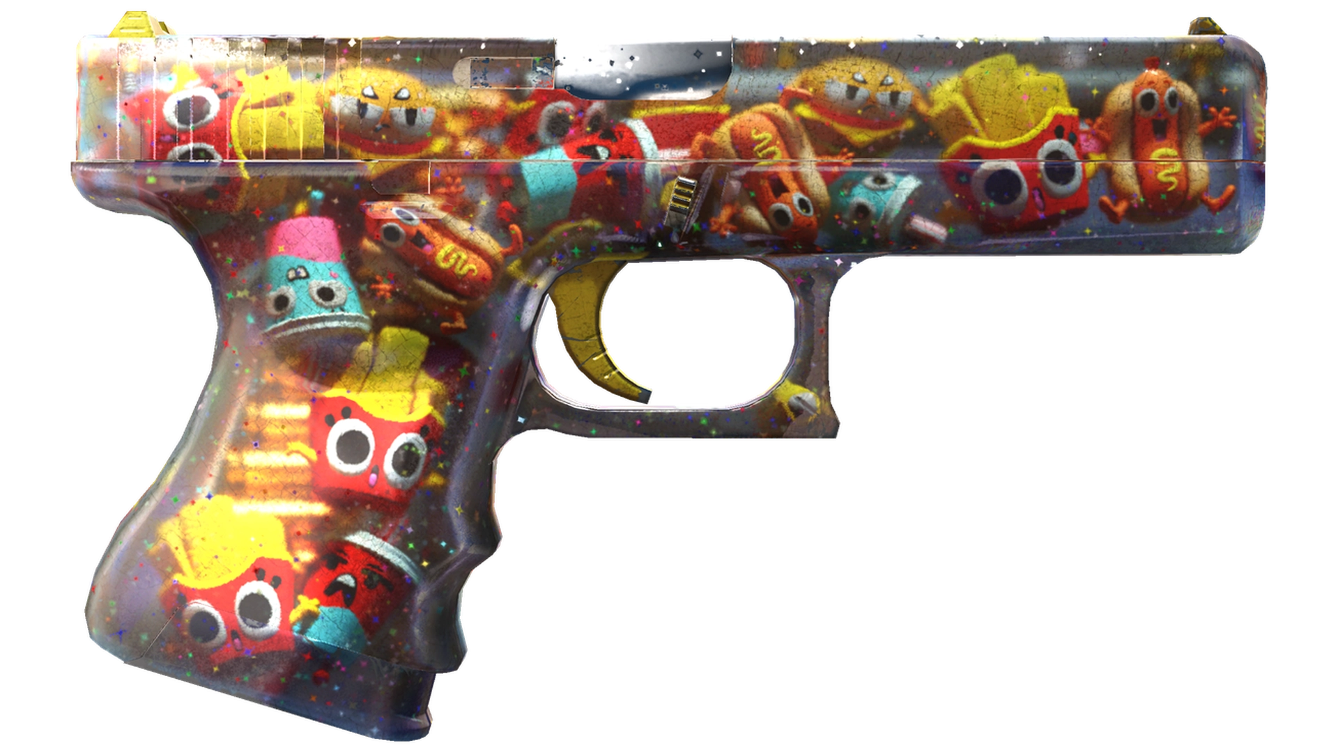 Glock-18 | Snack Attack (Battle-Scarred)