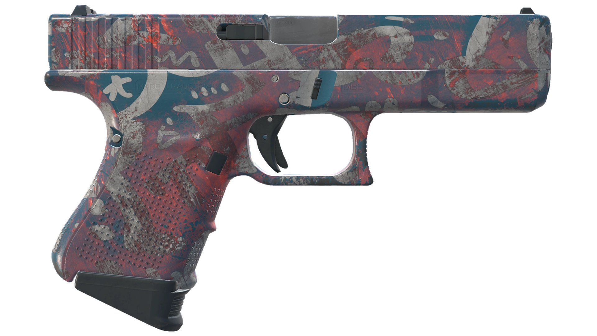 Glock-18 | Расписная бирюза (Немного поношенное)