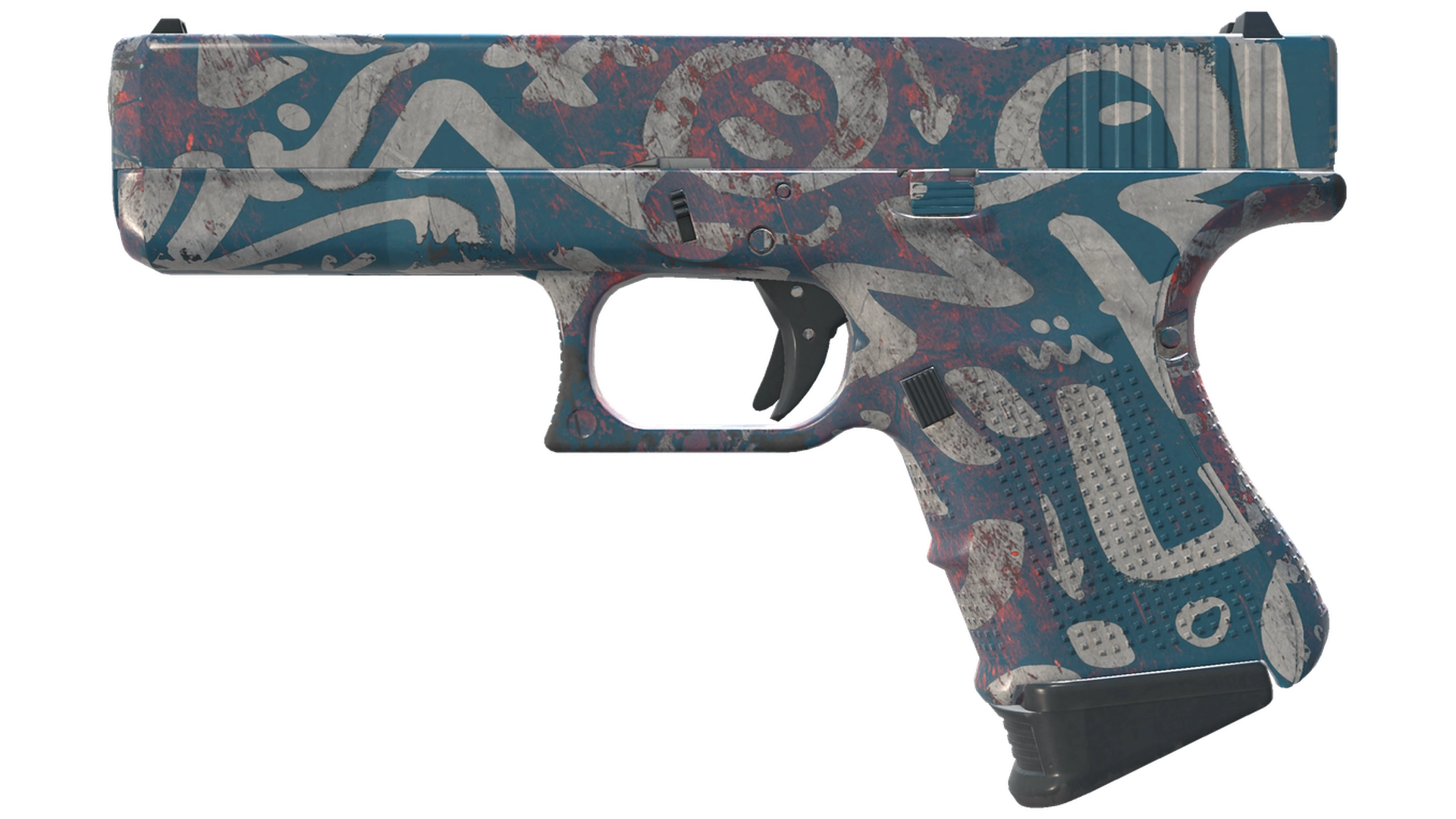 Glock-18 | Расписная бирюза (Немного поношенное)