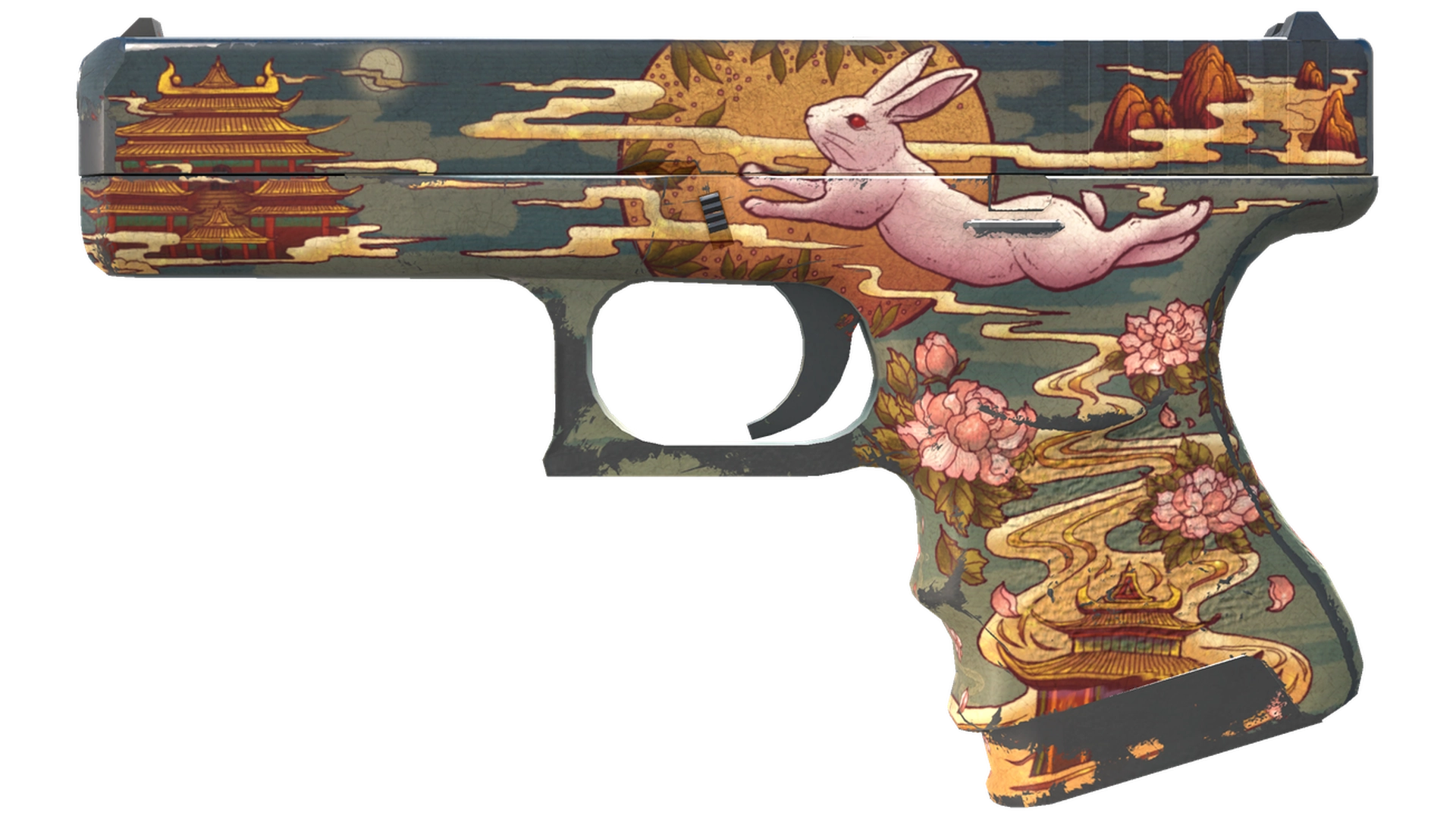 Glock-18 | Кролик в тени (Закалённое в боях)