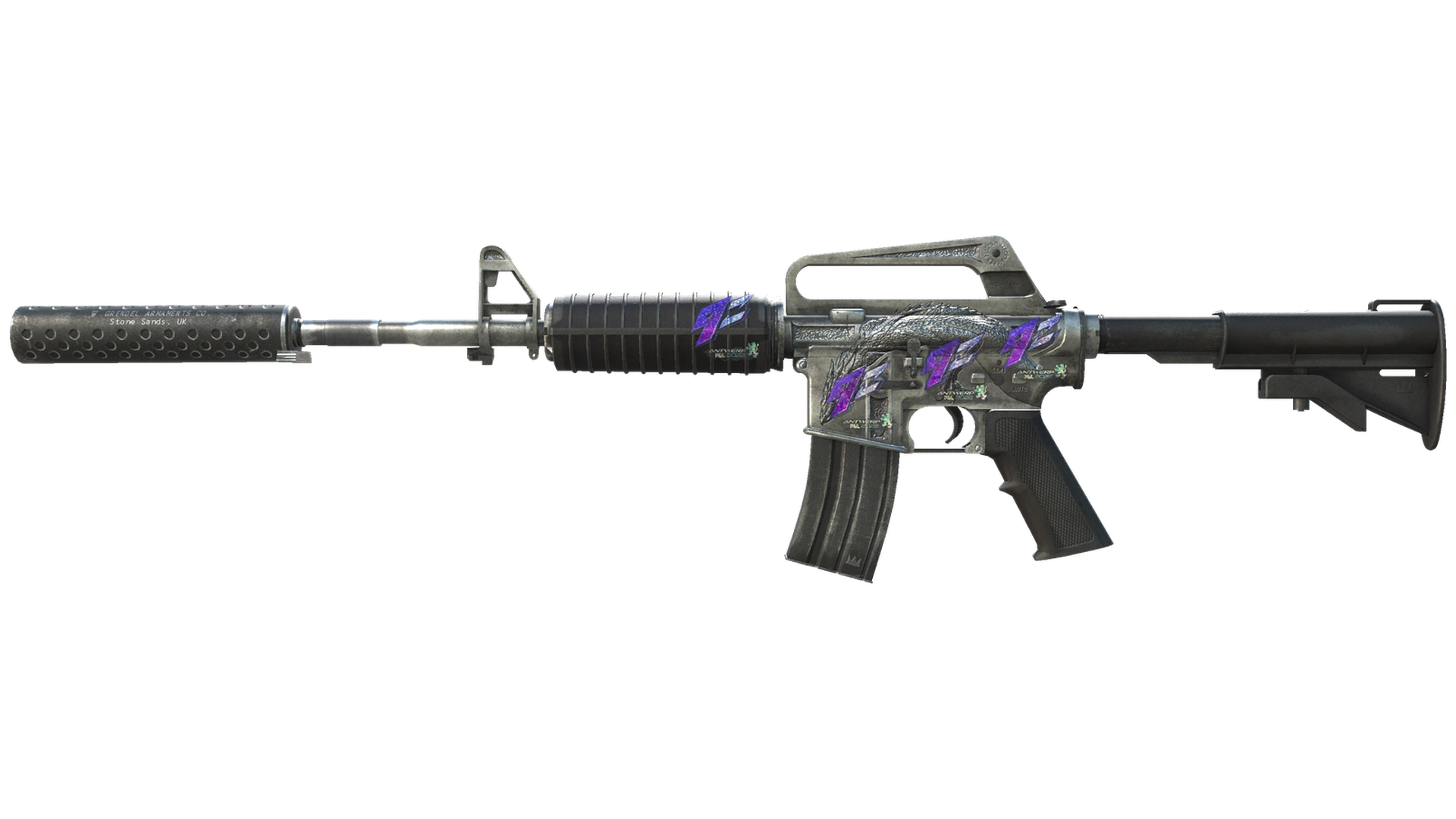 M4A1-S | Basilisk (Well-Worn)