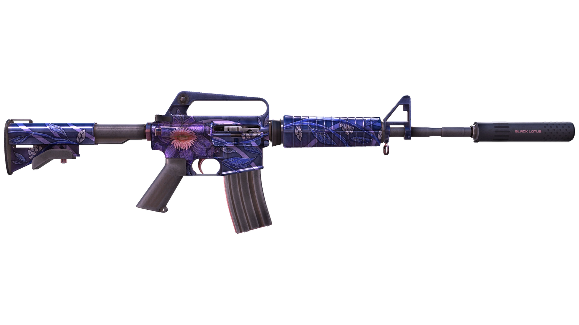 M4A1-S | Black Lotus (Battle-Scarred)