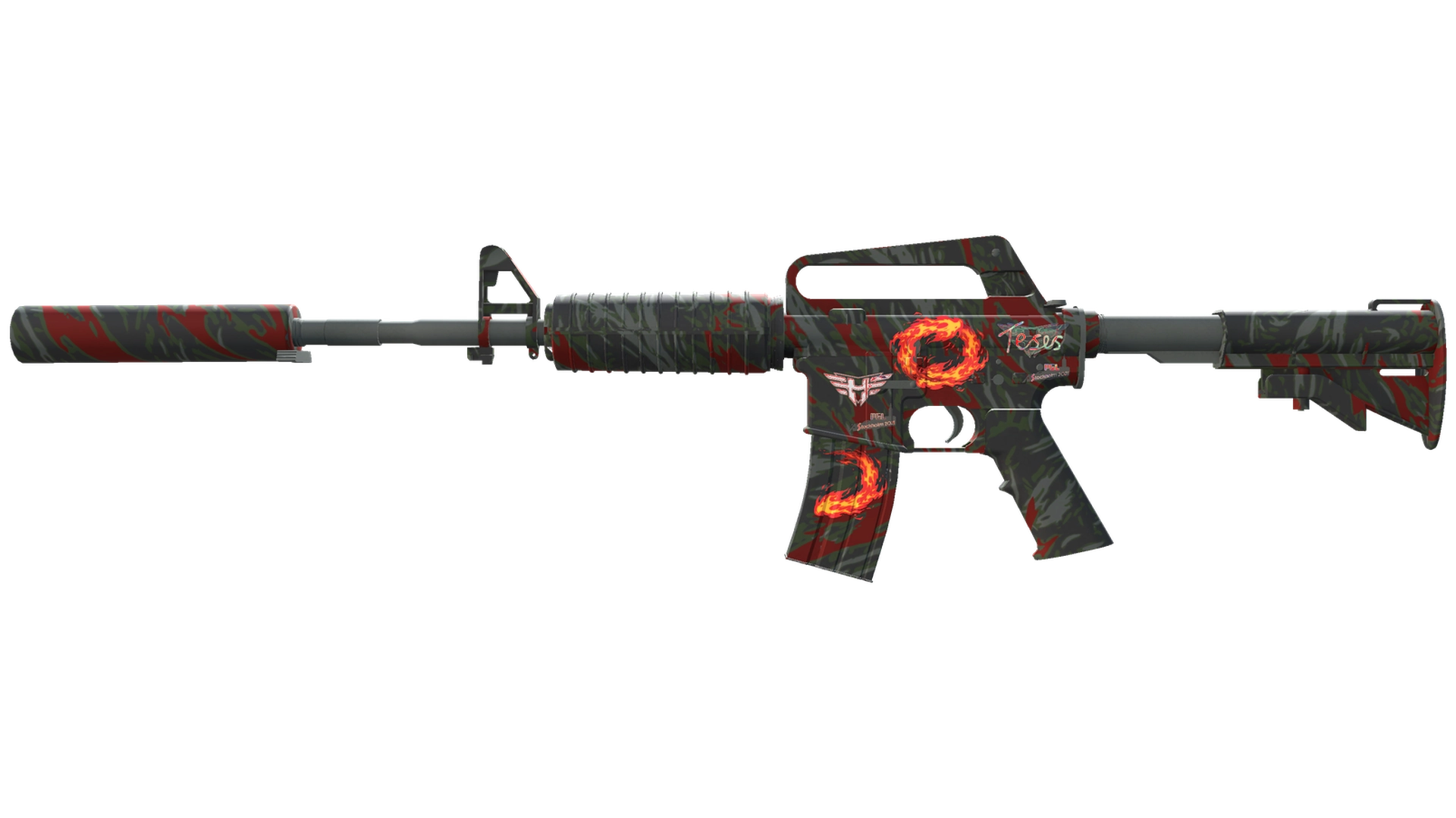 M4A1-S | Кровавый тигр (Прямо с завода)