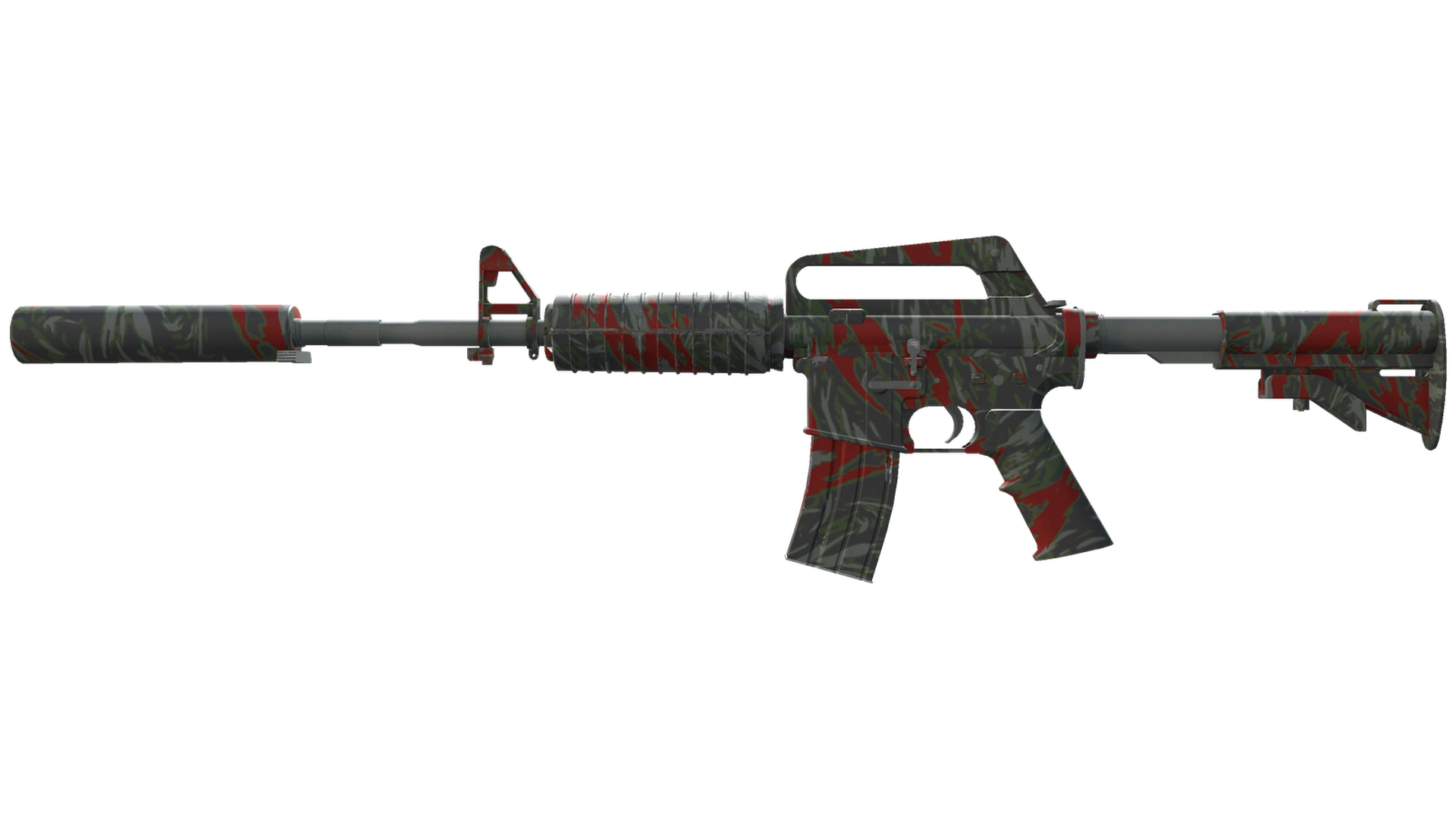 M4A1-S | Blood Tiger (Minimal Wear)