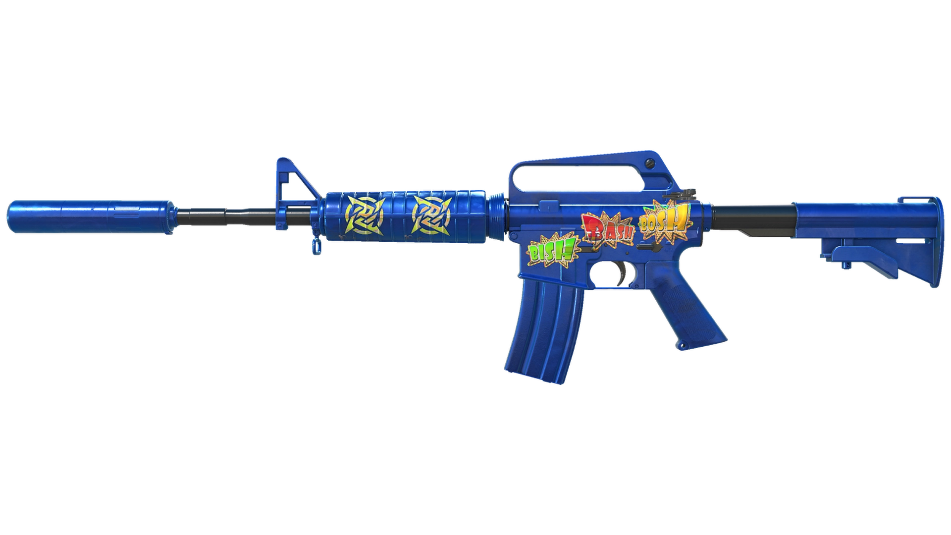 Blue Phosphor image