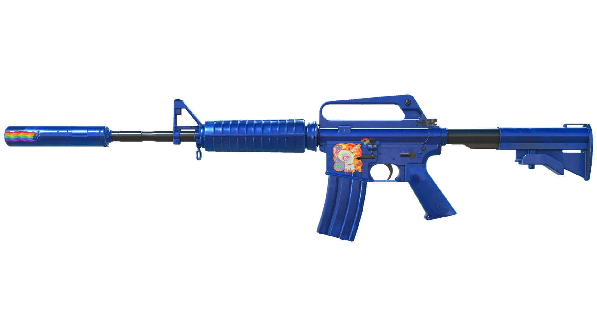 Blue Phosphor image