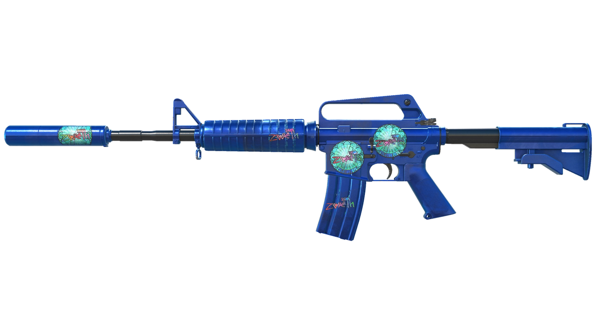 Blue Phosphor image