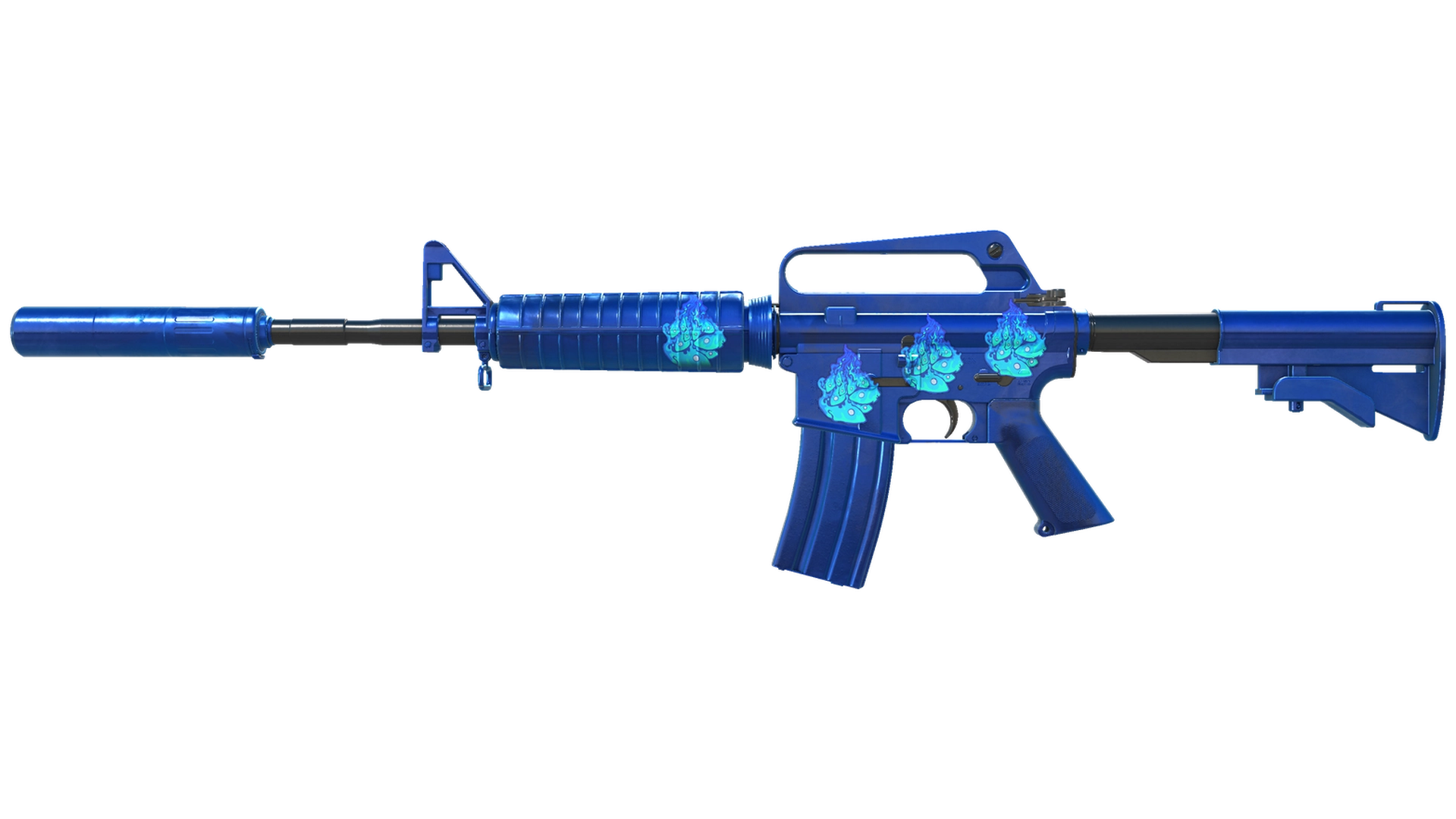 Blue Phosphor image