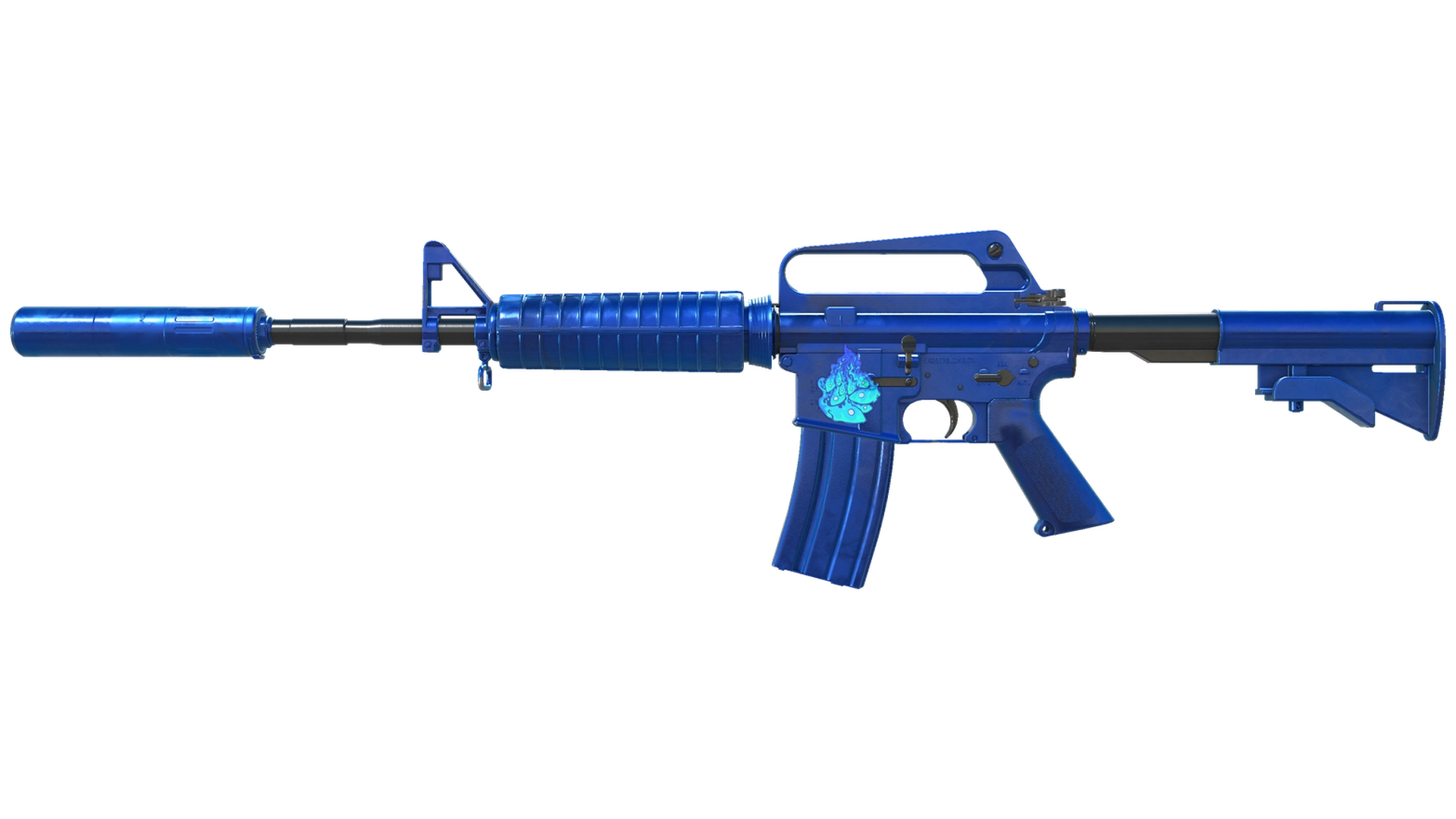 Blue Phosphor image