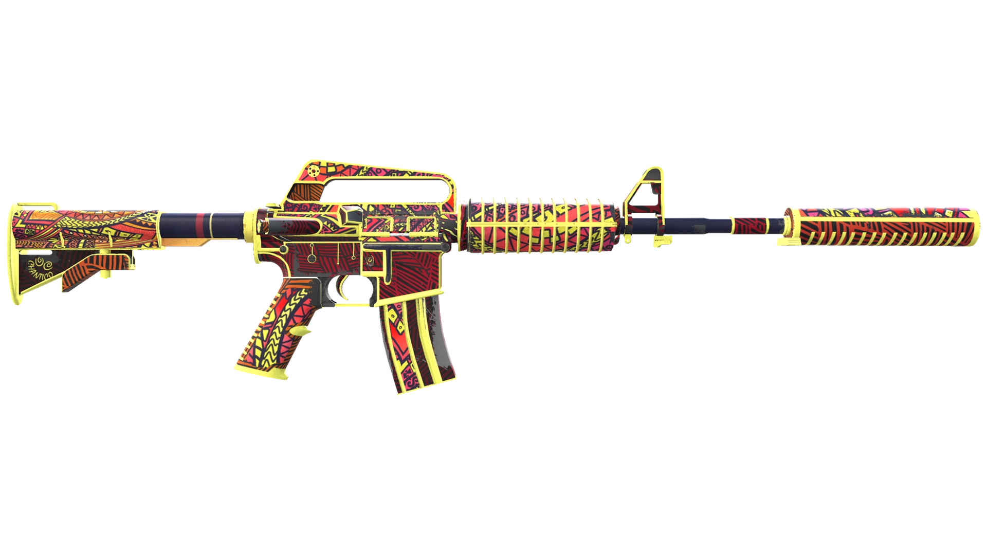 M4A1-S | Chantico's Fire (Well-Worn)