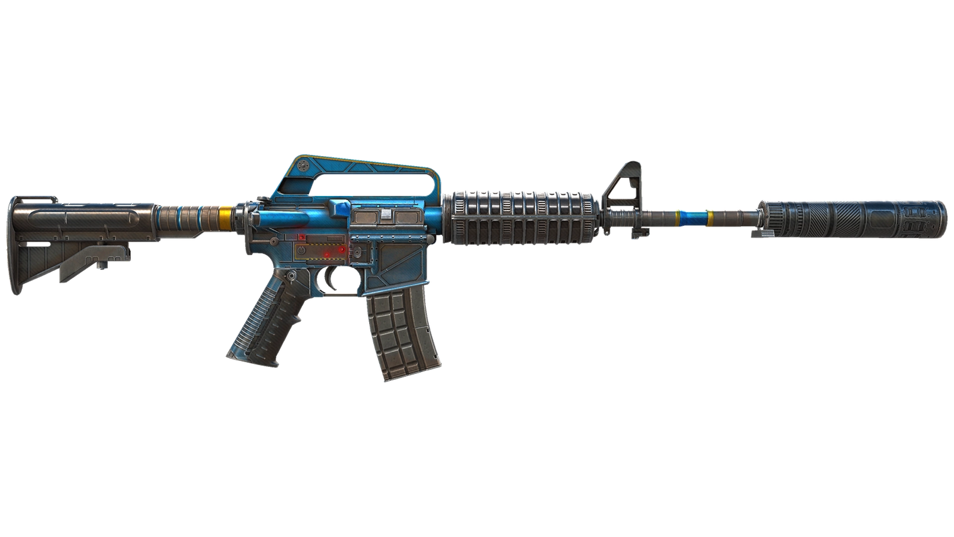 M4A1-S | Control Panel (Well-Worn)