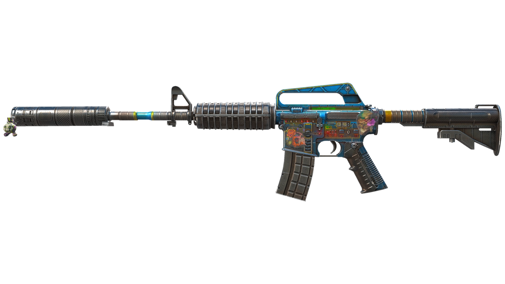 M4A1-S | Control Panel (Well-Worn)