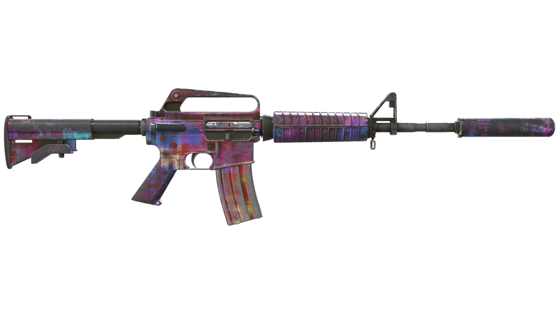 M4A1-S | Glitched Paint (Battle-Scarred)