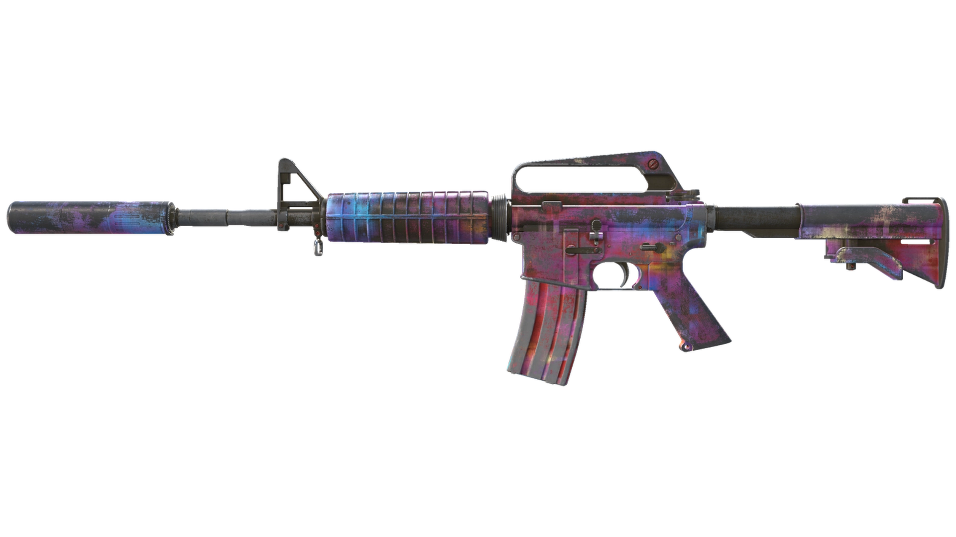 M4A1-S | Glitched Paint (Battle-Scarred)