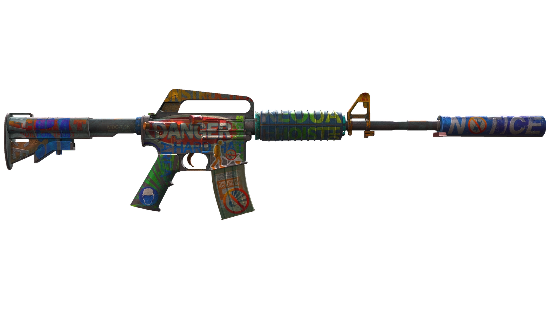 M4A1-S | Неотвратимая угроза (Закалённое в боях)