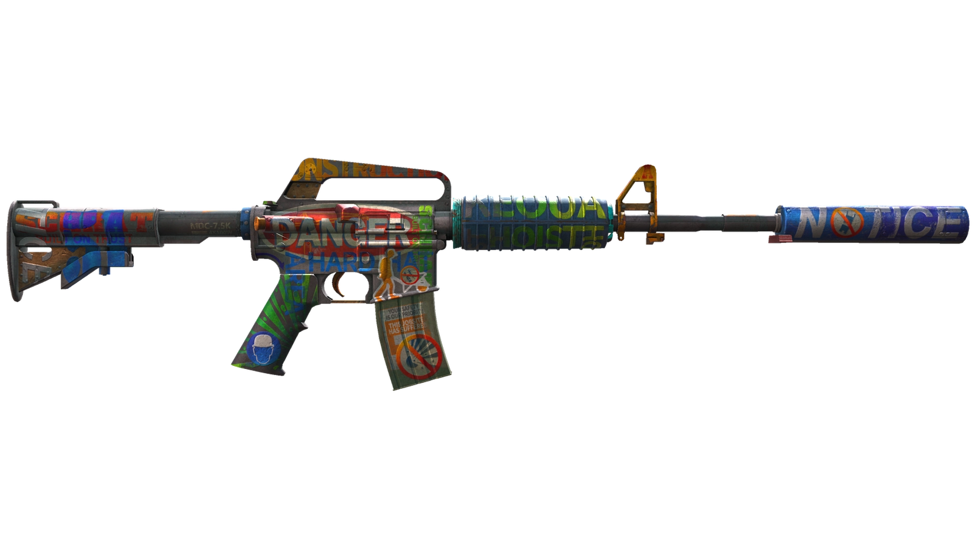 M4A1-S | Imminent Danger (Battle-Scarred)