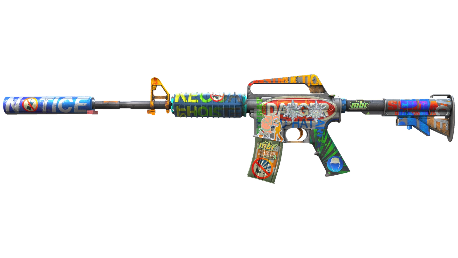 M4A1-S | Неотвратимая угроза (Немного поношенное)