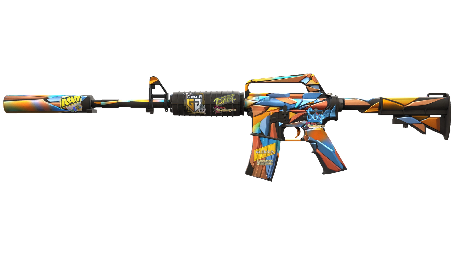 M4A1-S | Leaded Glass (Minimal Wear)