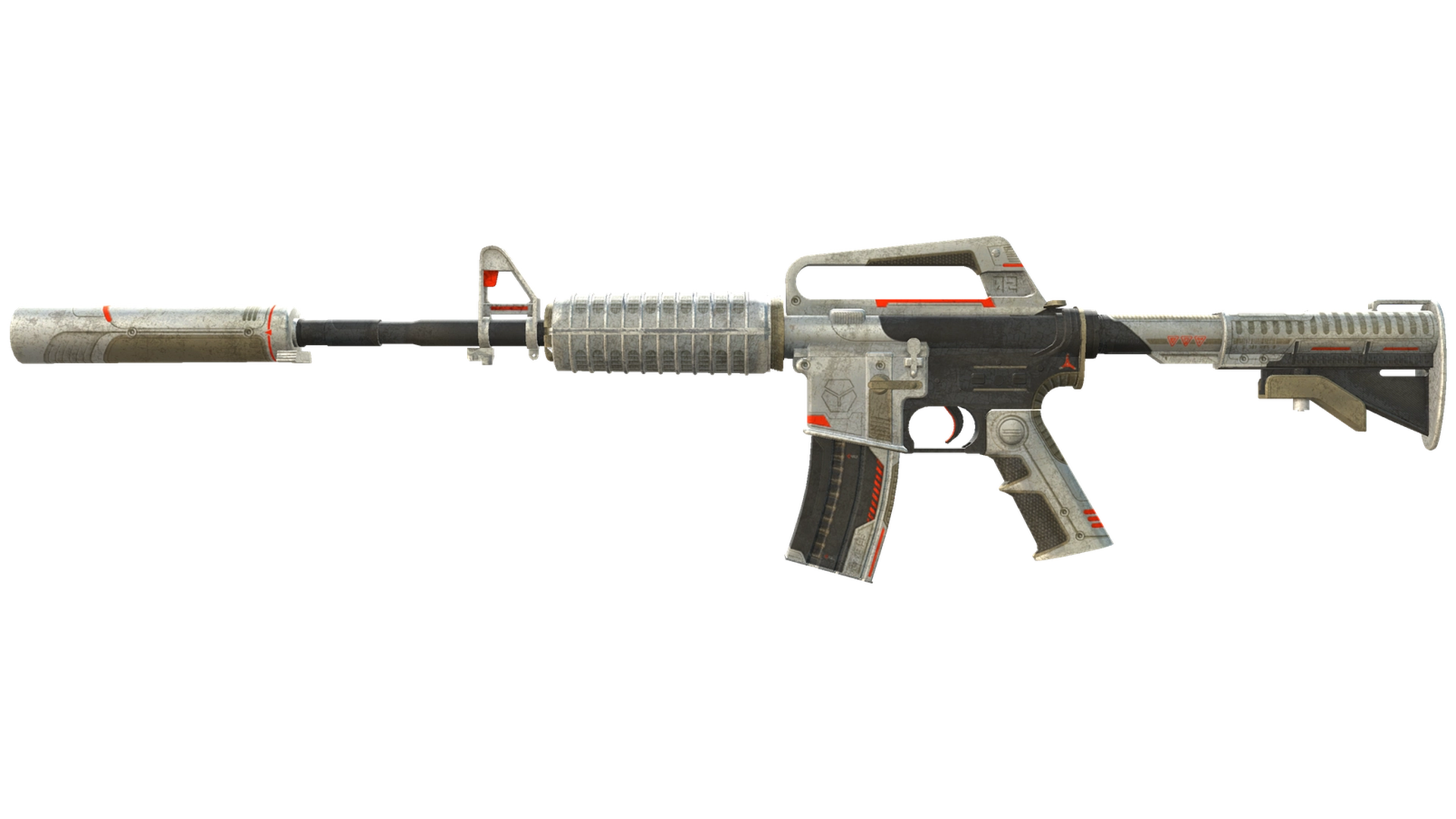 M4A1-S | Mecha Industries (Battle-Scarred)