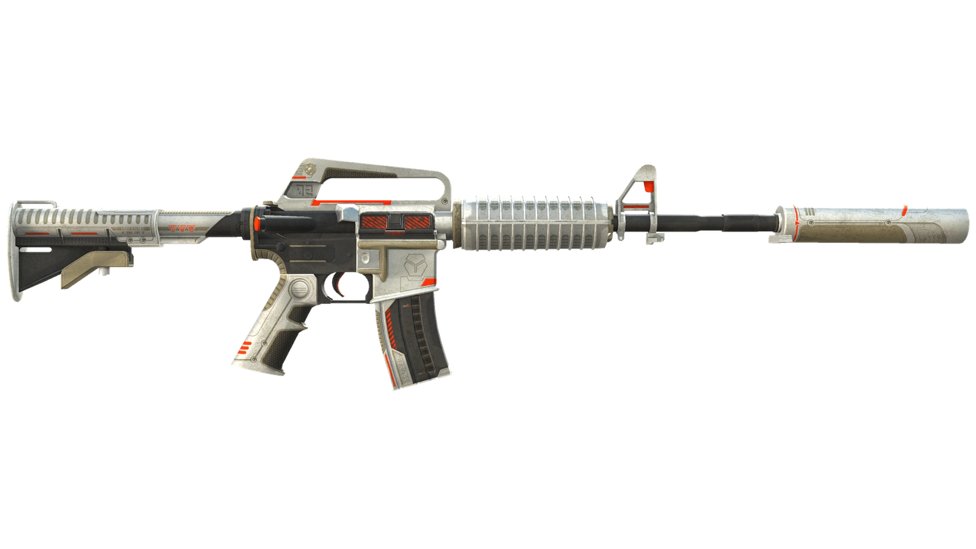 M4A1-S | Mecha Industries (Well-Worn)